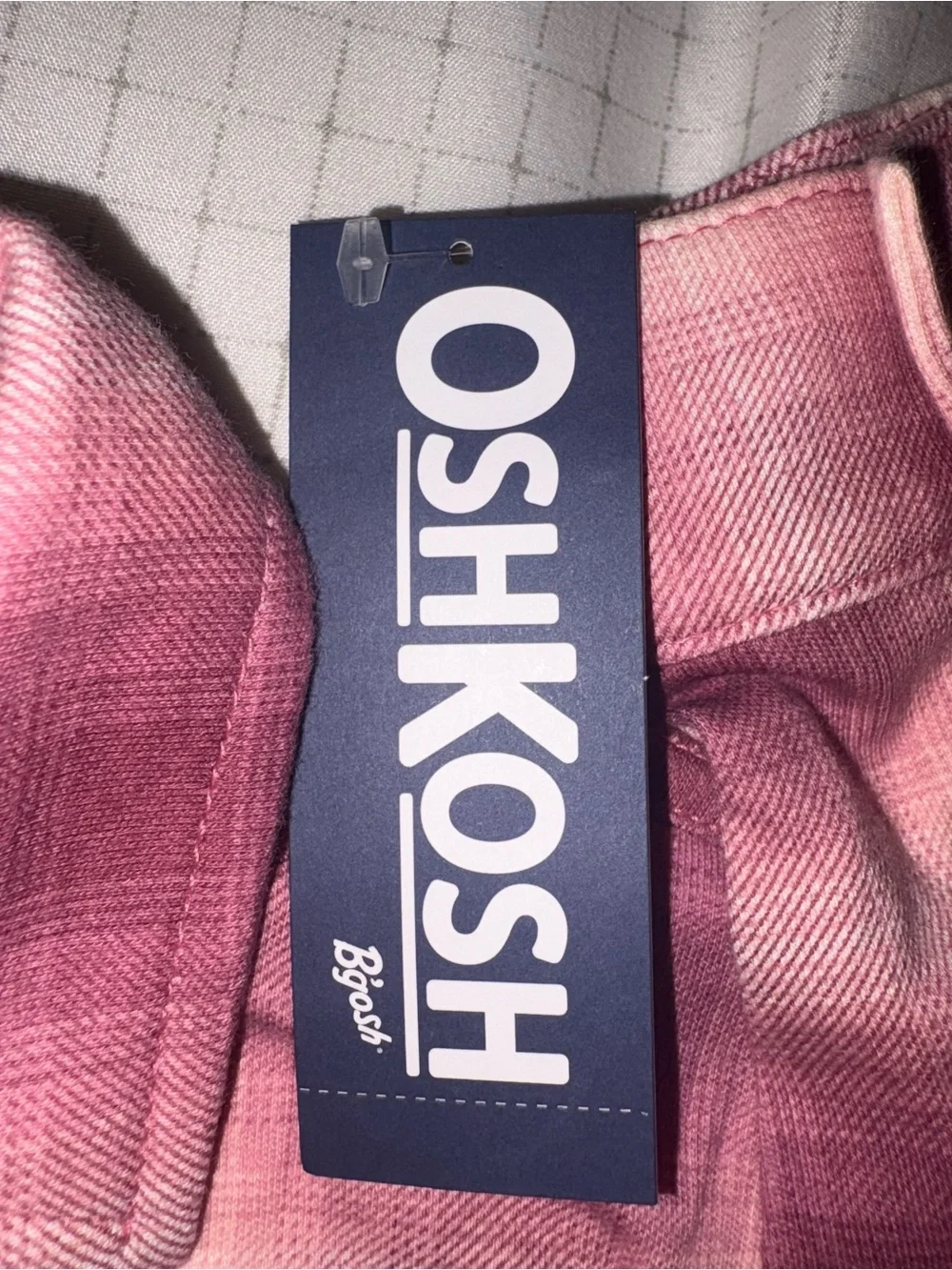 OshKosh B'gosh Girls' Pink Plaid Long-Sleeve Button-Up Shirt